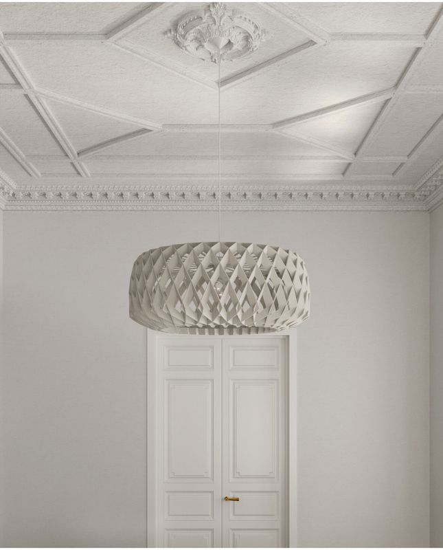Pilke Signature 80 pendant Lamp White, Hvit Taklampe Pendel
