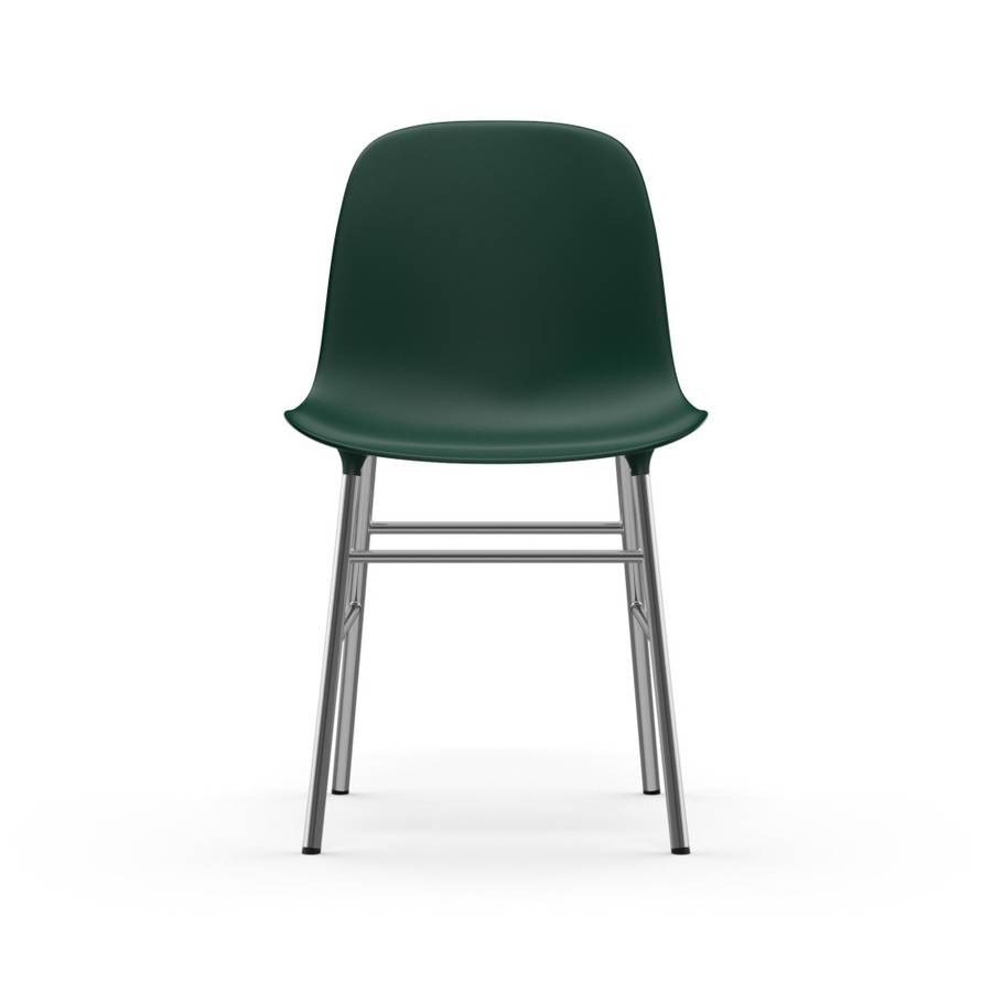 Normann Copenhagen Form ChairChrome Green, Grnn Spisestol Stol