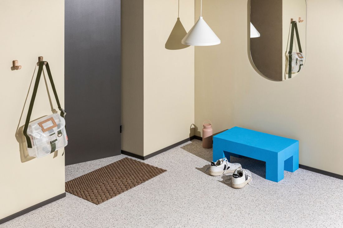 HEYMAT+  45 x 75 Hex Desert Outdoor Door Mat Utendørs dørmatte