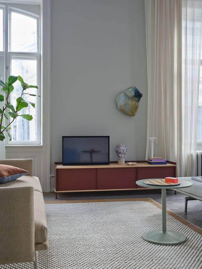 Muuto Enfold Sideboard 186 x 45 x 48 cm, TV og Mediabenk Skjenk