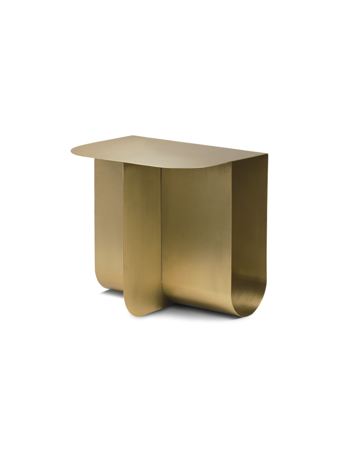 Northern Mass Side table Brass, Messing stuebord, sidebord