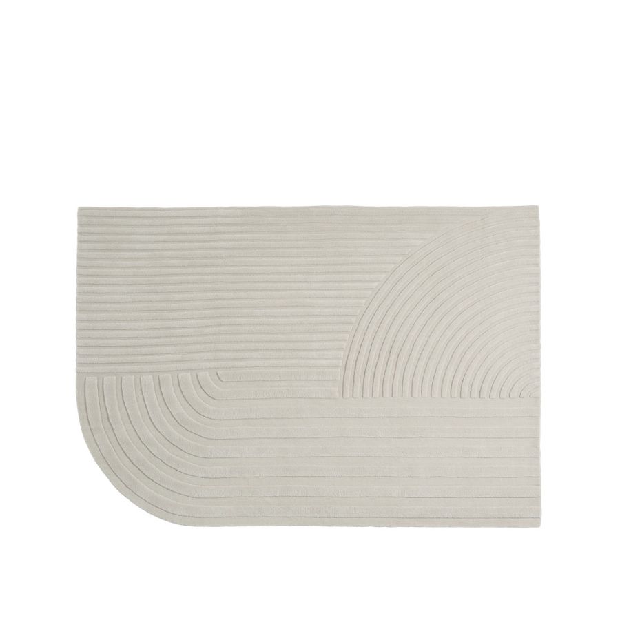 Muuto Relevo Rug 170 x 240 Off White teppe
