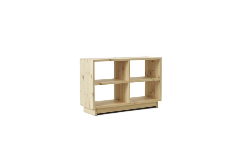 Normann Copenhagen Fyr Bookcase Pine Medium furu bokhylle