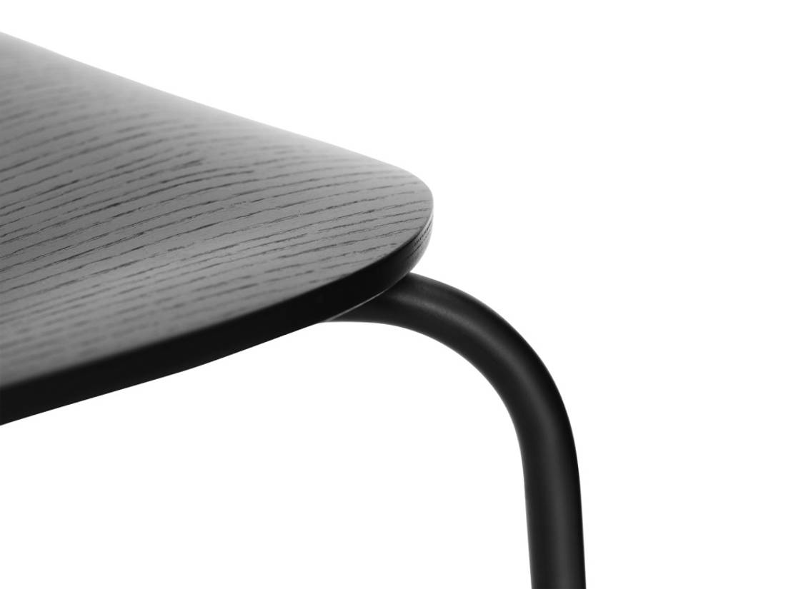 Normann Copenhagen My Chair Black Ash Spisestol stol Black Steel