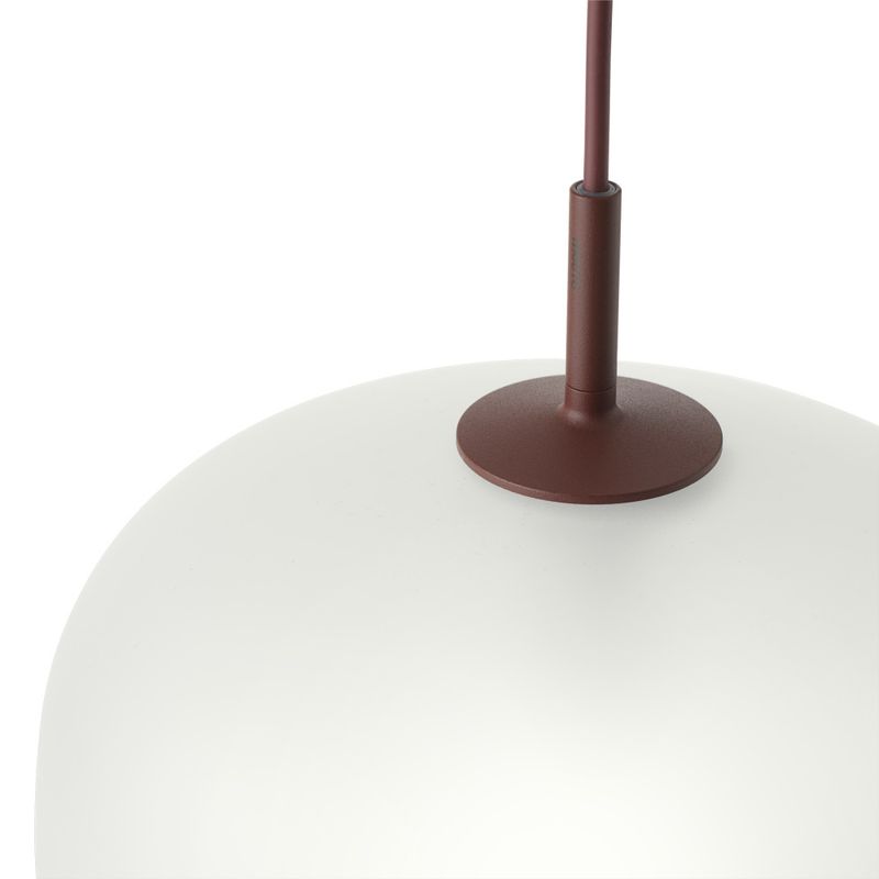 Muuto Rime Pendant Lamp Ø 25 cm, Deep Red, Rød Taklampe Pendel