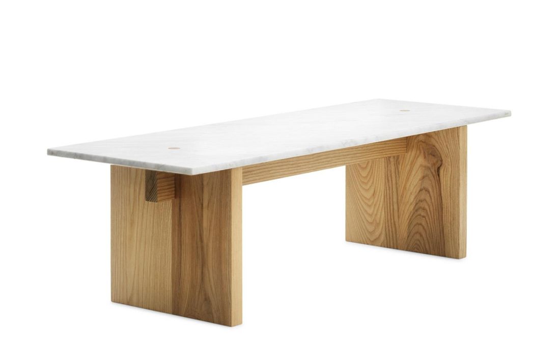 Normann Copenhagen Solid Table White, stuebord