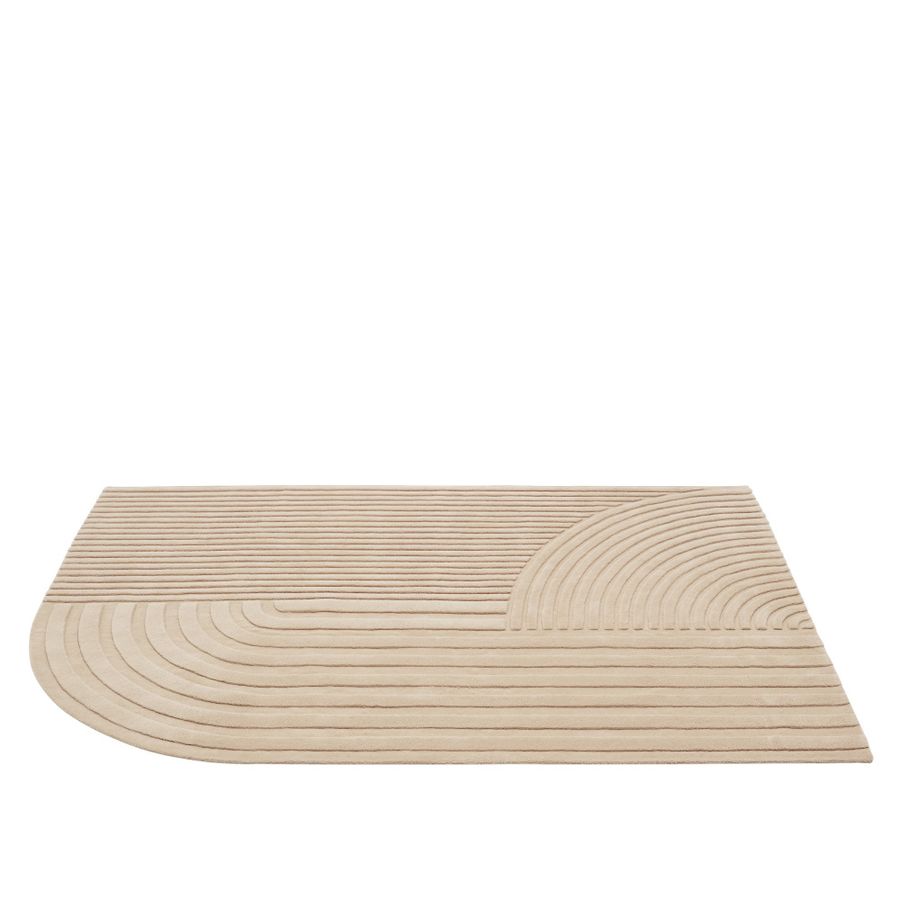Muuto Relevo Rug 200 x 300 Light Rose teppe Lyserosa