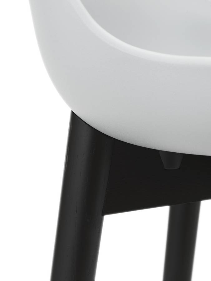 Normann Copenhagen Hyg Chair Black Oak Grey, spisestol stol