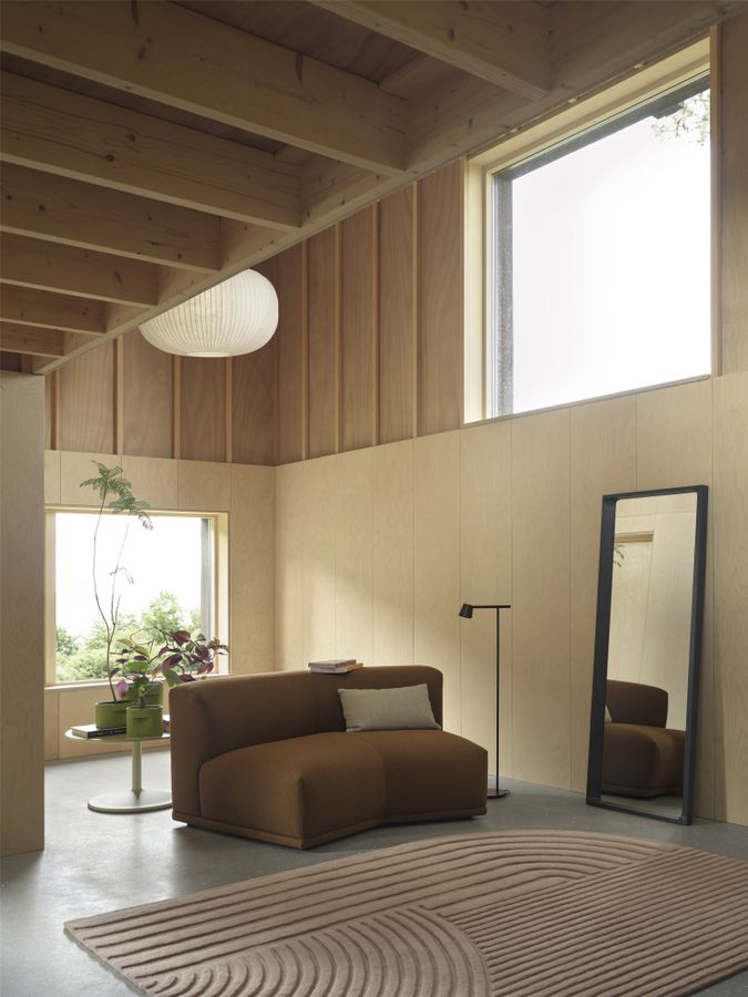 Muuto Relevo Rug 170 x 240 Light Rose teppe Lyse rosa