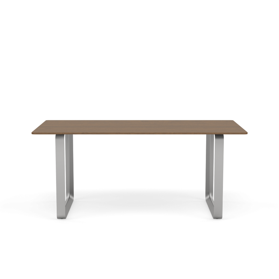 Muuto 70/70 Table 170 cm Solid Smoked Oak Spisebord Grey, Gr