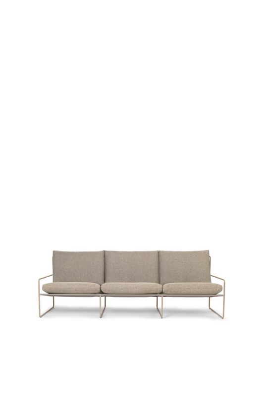 Ferm Living Desert Sofa 3 + 2 + 1 sittegruppe Dolce Cashmere Dark Sand Utesofa