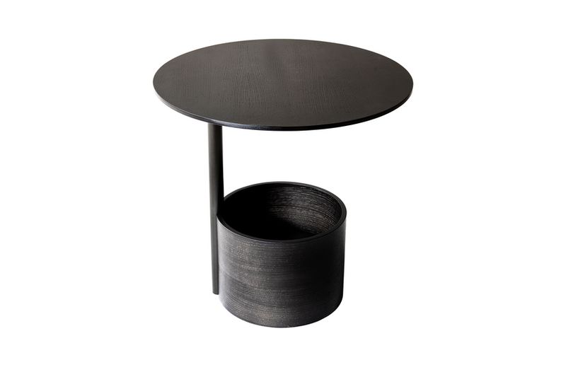 Maze Parasol S table dark oak, Eik Stuebord Salongbord