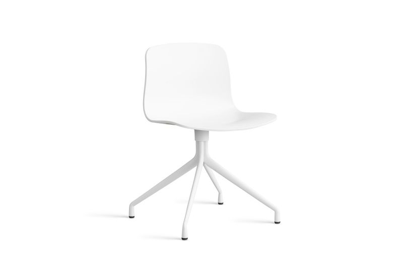 HAY AAC10 White powder coated aluminium 4 star swivel base White 2.0 Stol Hvit