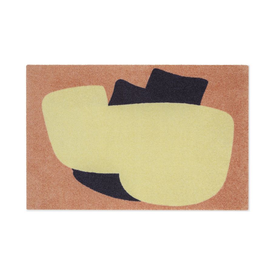 HEYMAT 81 x 122 X Sight Unseen Peach Door Mat Dørmatte teppe