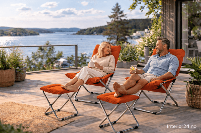 Fiam Fiesta Soft solstol, Warm Orange