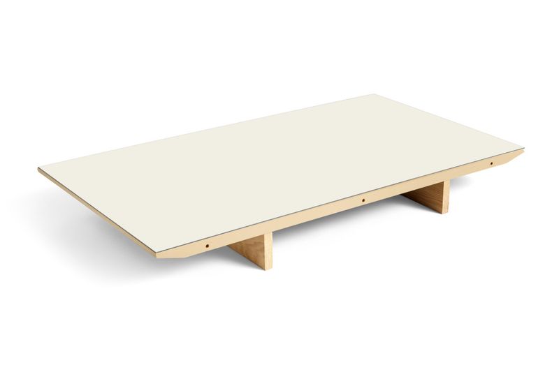 HAY CPH30 Extendable Leaf, ileggsplate 50 x 90 cm Off-White Linoleum Hvit