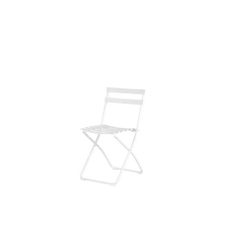 Fiam Spring Dining chair Utestol White, Hvit Spisestol