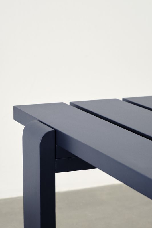 HAY Weekday Table, 180 x 66 Blue Spisebord, Utebord