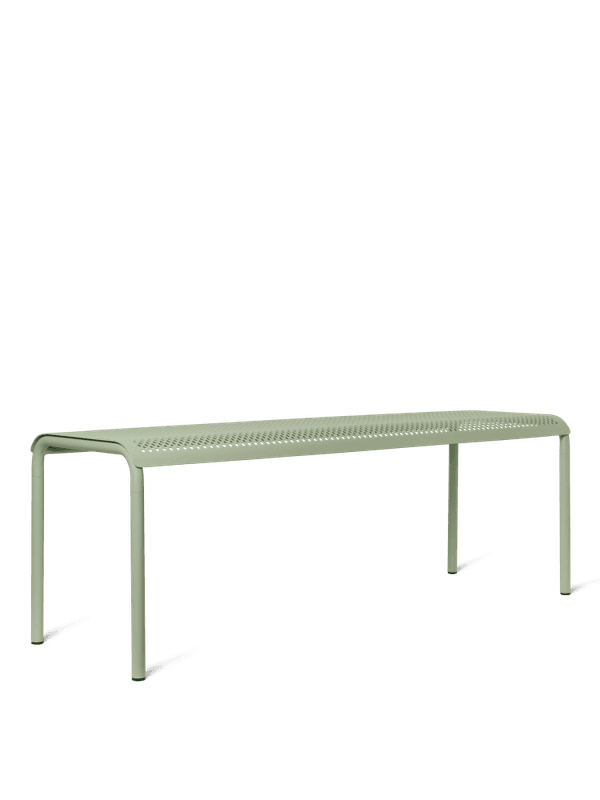 Ferm Living Dapple Bench 130 cm - Tea Green, Grønn Utebenk benk