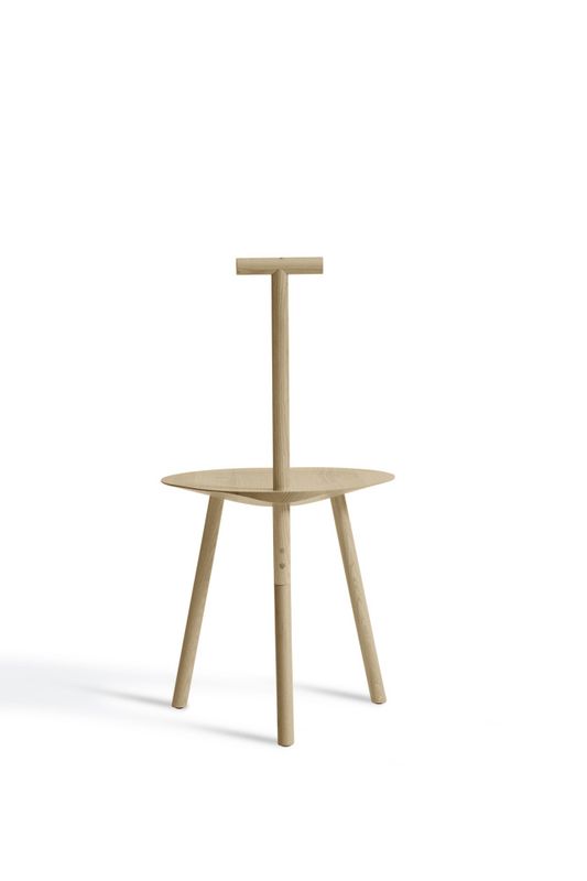 PWtbS Spade Chair Natural Ash, spisestol, stol i ask