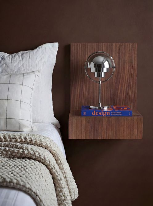 Hovedbilde Maze L-Shelf Walnut Veneer ...