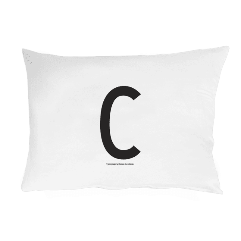 Design Letters Personal Pillowcase A-Z 50x70cm
