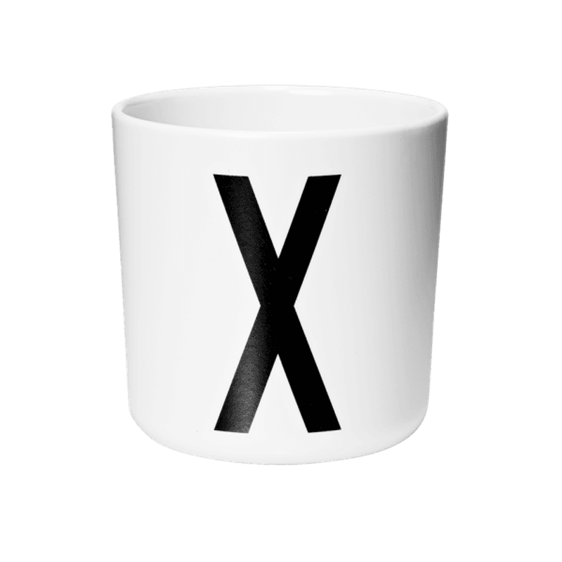 Design Letters Melamine Kopp A-Z