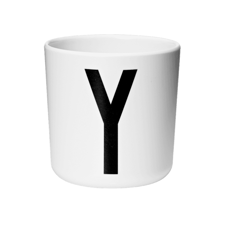 Design Letters Melamine Kopp A-Z