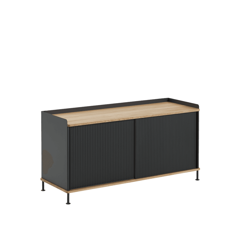 Muuto Enfold Sideboard 124 x 45 x 63 cm, Kommode Skjenk