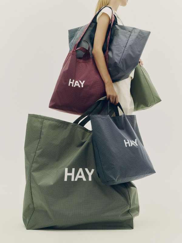 HAY Grid Bag X-Large Dark Green