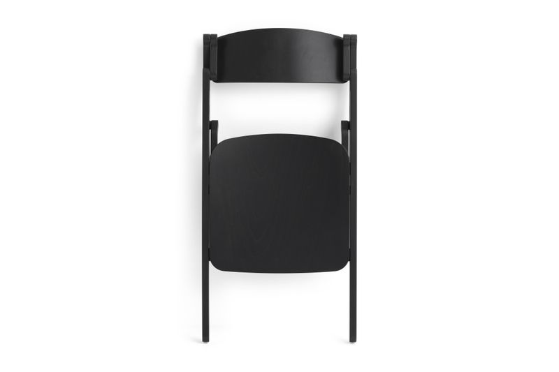 HAY Backflip Chair Anthracite semi-transparent lacquered beech spisestol stol bøk