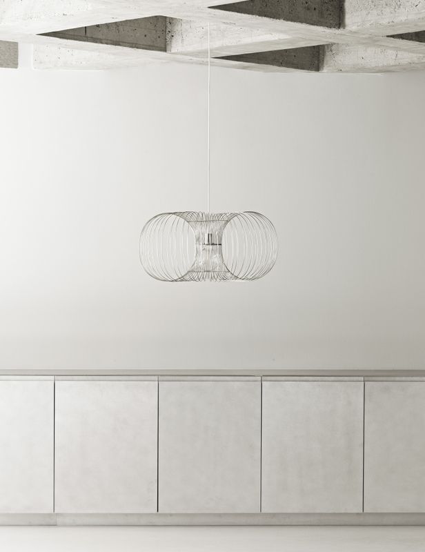 Normann Copenhagen Coil Pendant Lamp Ø 50 Taklampe