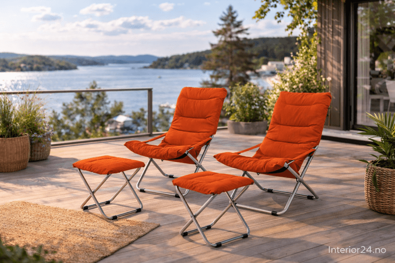 Fiam Fiesta Soft solstol, Warm Orange